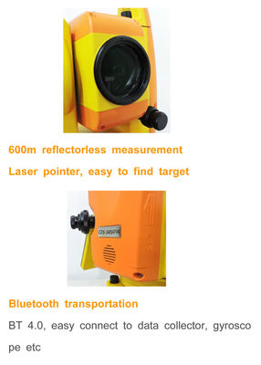 GTS 340 5 "سازنده نقشه برداری ایستگاه 600 متر غیرمستقیم
